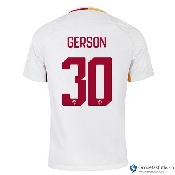 Camiseta AS Roma Segunda equipo Gerson 2017-18
